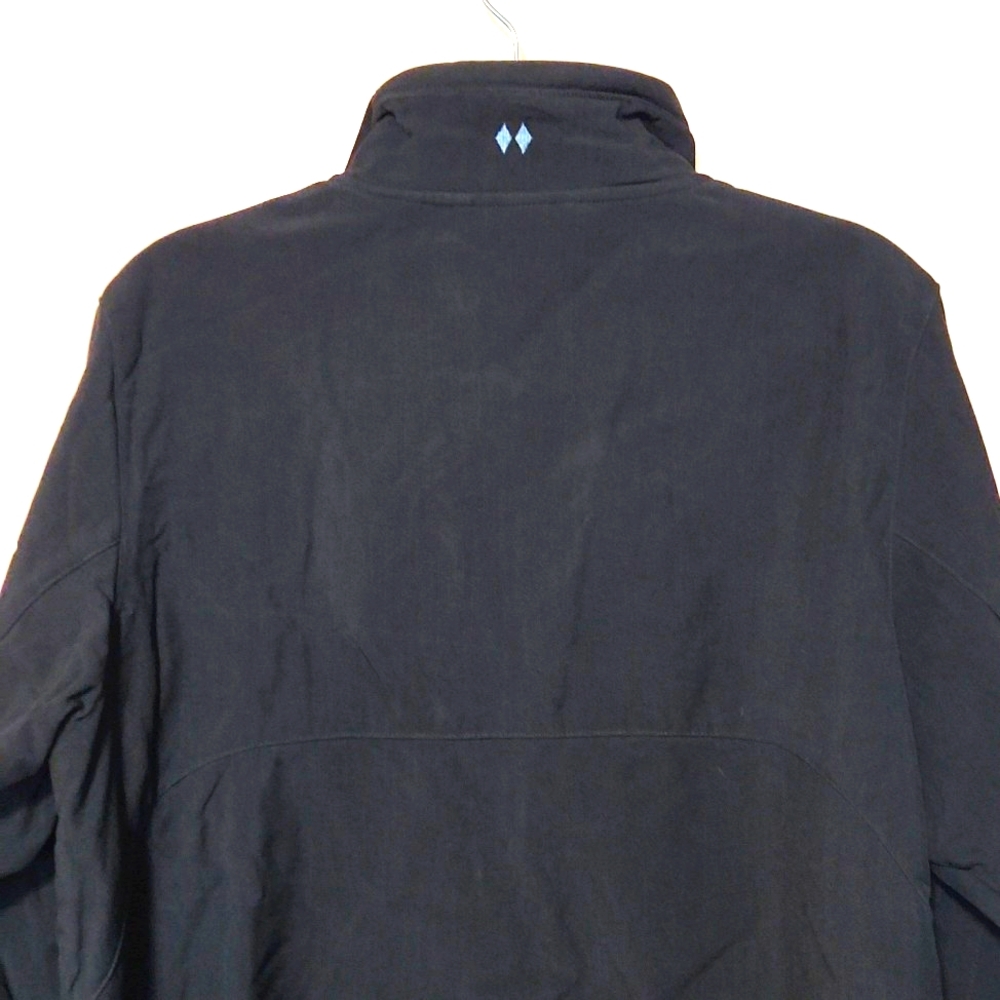 Black Diamond Double Diamond Men's Soft Shell Black Zip-Up Jacket Size Medium - Picture 7 of 14